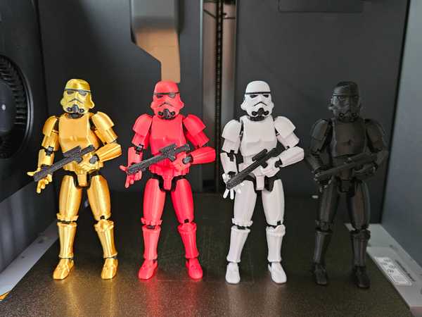 Dummy13 X StormTrooper | Koleksiyonluk 3D Baskı Figür