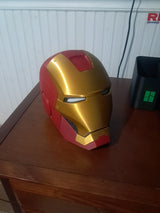 Iron Man Helmet – 3D Baskı Dekoratif & Cosplay Kask | Marvel Esinli Koleksiyon Ürünü