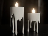 Yüzen Damlayan Mum – LED Tealight Tutucu (Cadılar Bayramı Temalı) (2’li Set)