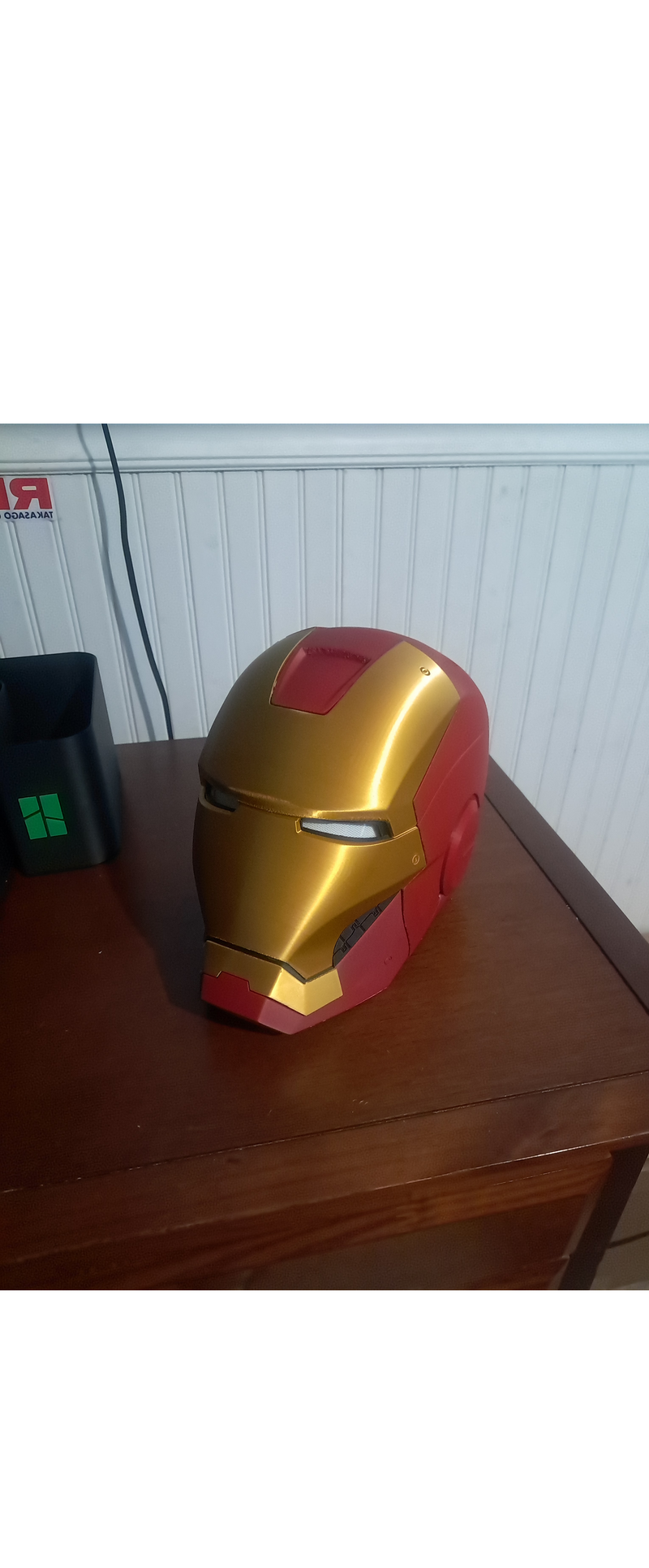 Iron Man Helmet – 3D Baskı Dekoratif & Cosplay Kask | Marvel Esinli Koleksiyon Ürünü