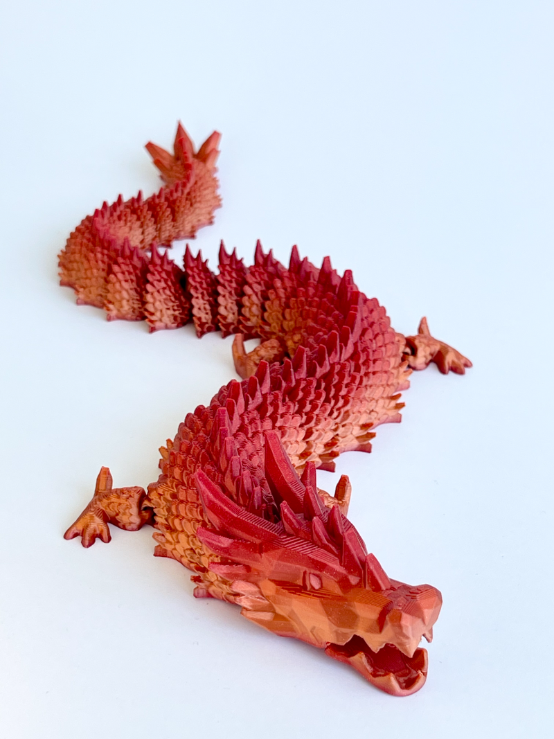 Articulated Toothblade Dragon - Eklemleri Oynayan Koleksiyonluk Ejderha Figür