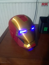 Iron Man Helmet – 3D Baskı Dekoratif & Cosplay Kask | Marvel Esinli Koleksiyon Ürünü