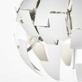 Parlayan Küre Sarkıt Lamba – Modern ve Dekoratif Aydınlatma (30 cm, E27 Duylu)