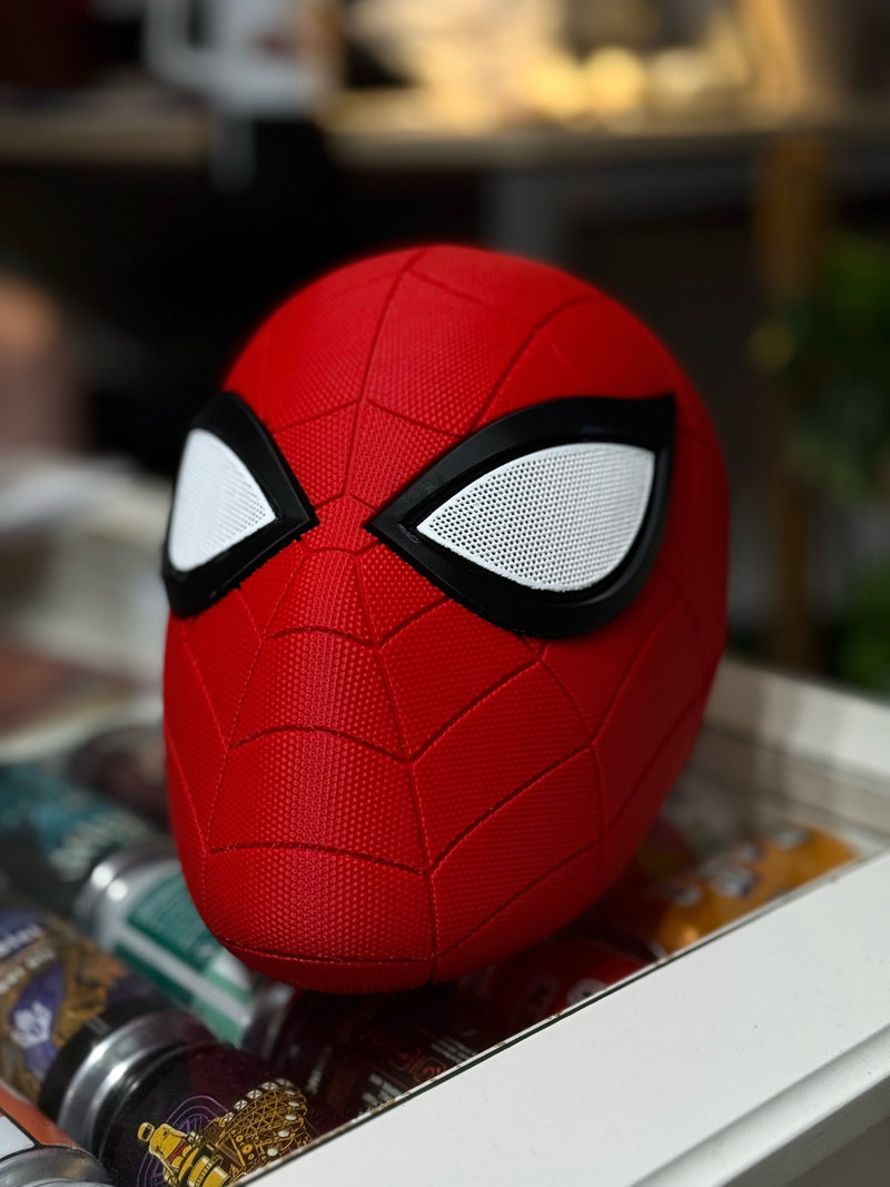 Spider Man Örümcek Adam Dokulu Kask – Cosplay & Koleksiyon Ürünü