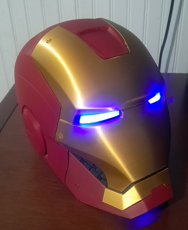 Iron Man Helmet – 3D Baskı Dekoratif & Cosplay Kask | Marvel Esinli Koleksiyon Ürünü