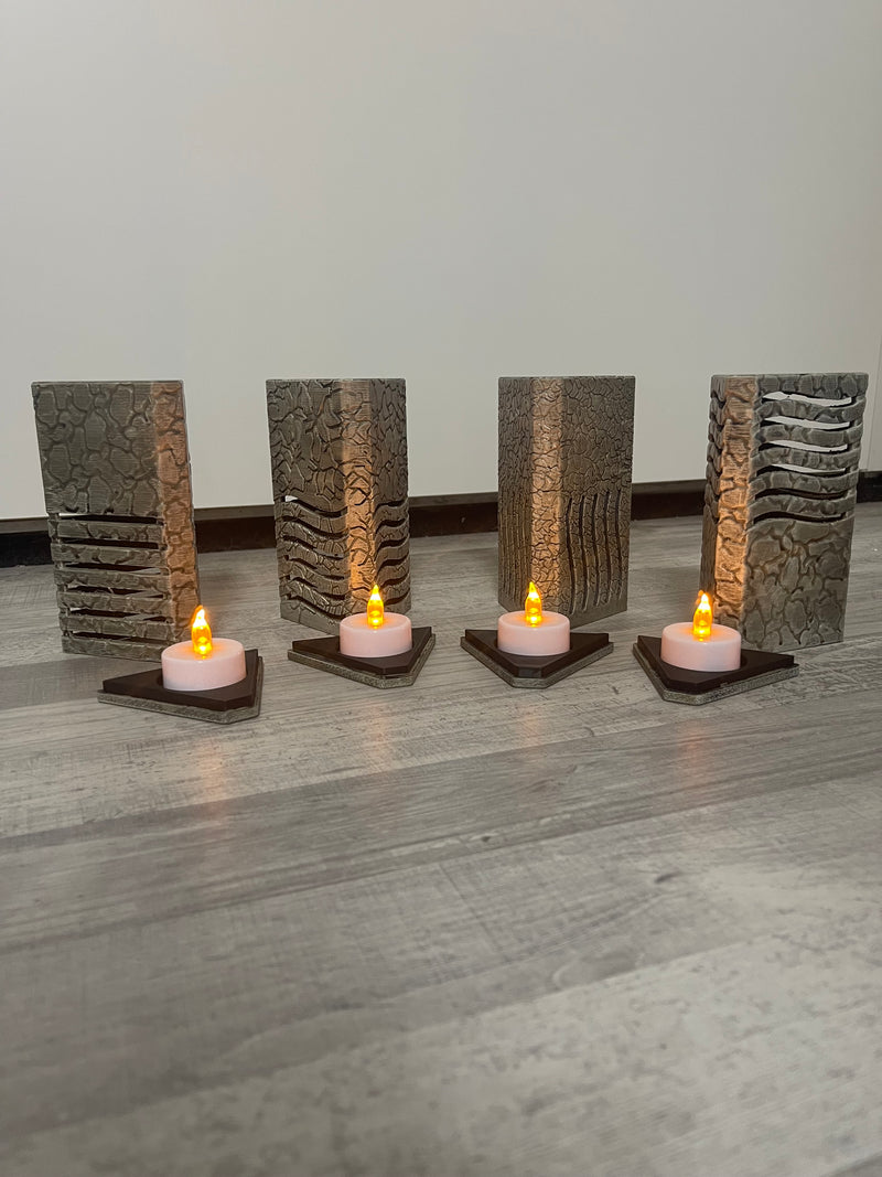 Beşinci Element Tealight & Gece Lambası – Dekoratif