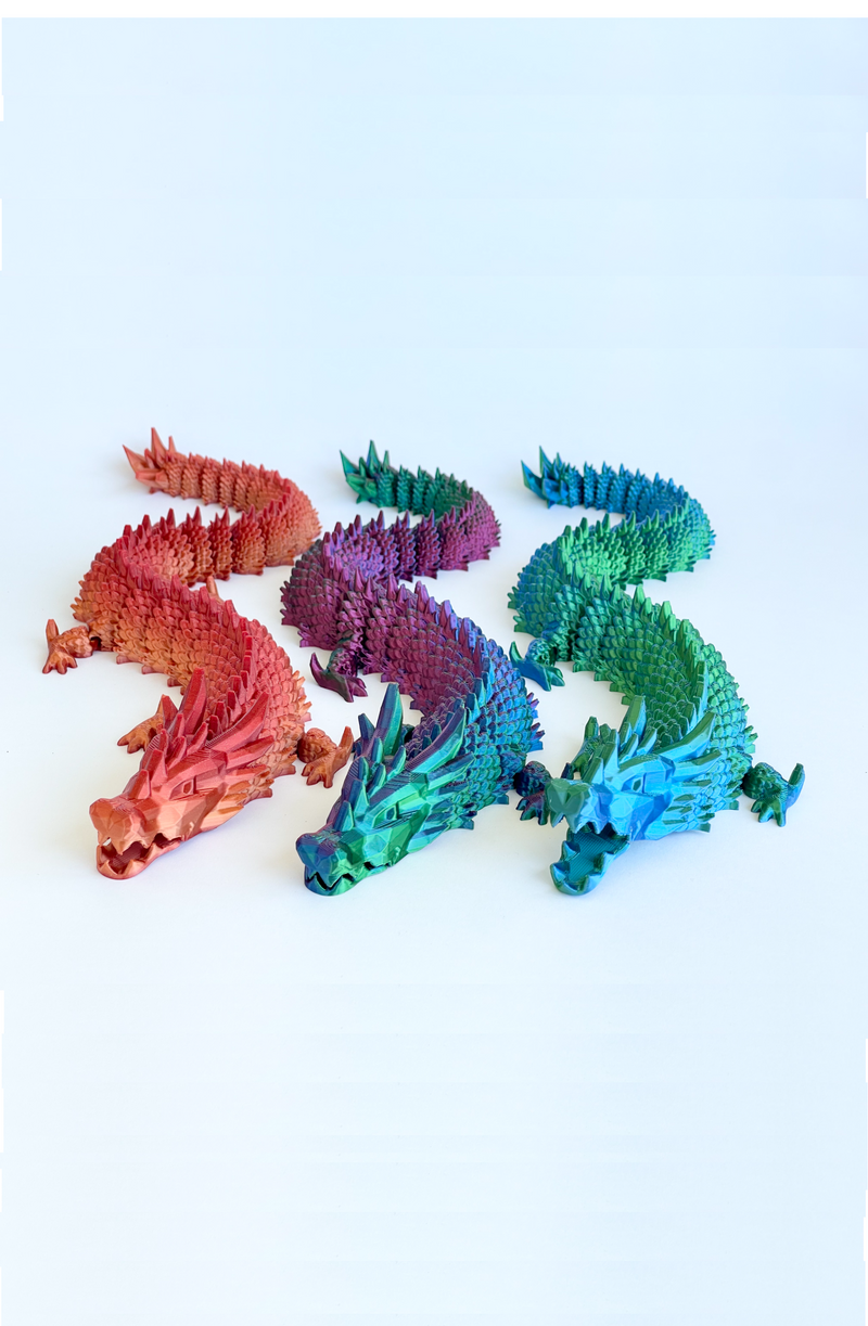 Articulated Toothblade Dragon - Eklemleri Oynayan Koleksiyonluk Ejderha Figür