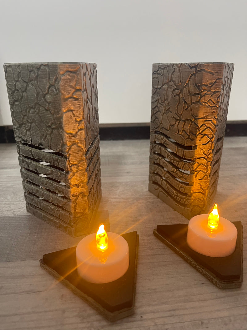 Beşinci Element Tealight & Gece Lambası – Dekoratif