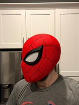 Spider Man Örümcek Adam Dokulu Kask – Cosplay & Koleksiyon Ürünü