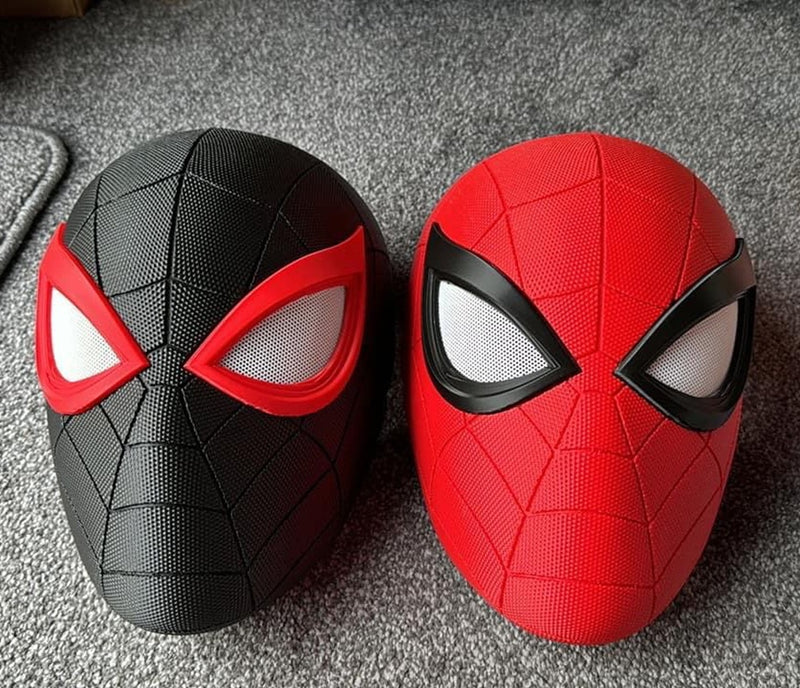 Spider Man Örümcek Adam Dokulu Kask – Cosplay & Koleksiyon Ürünü