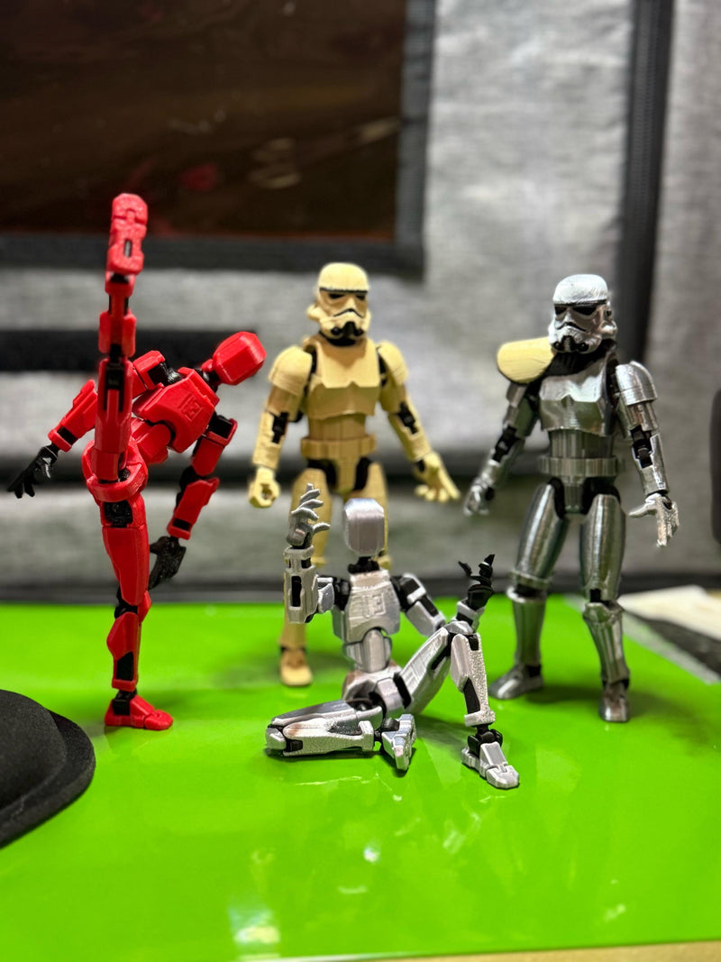 Dummy13 X StormTrooper | Koleksiyonluk 3D Baskı Figür