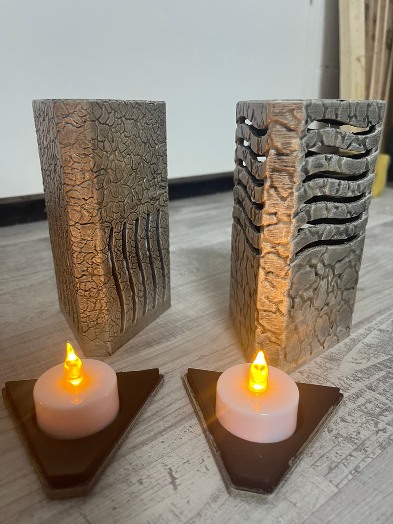 Beşinci Element Tealight & Gece Lambası – Dekoratif