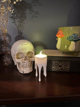 Yüzen Damlayan Mum – LED Tealight Tutucu (Cadılar Bayramı Temalı) (2’li Set)