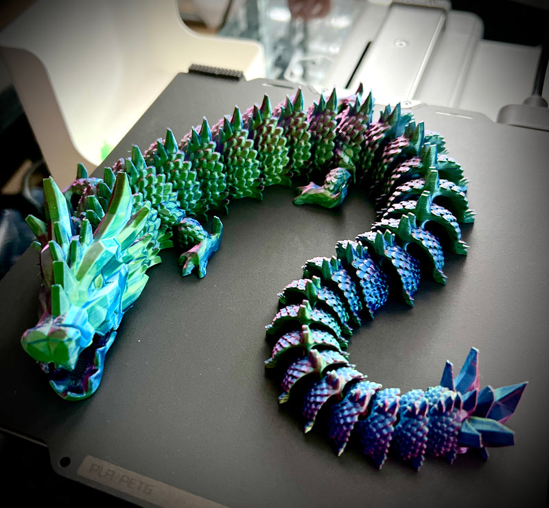 Articulated Toothblade Dragon - Eklemleri Oynayan Koleksiyonluk Ejderha Figür