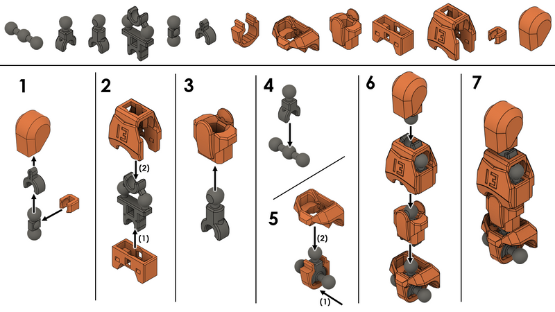 Dummy 13 – Version 1.0 | Koleksiyonluk 3D Baskı Figür