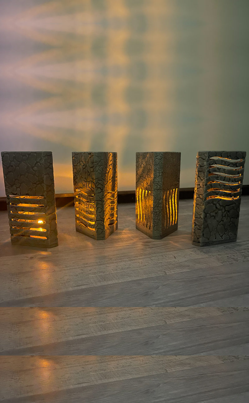 Beşinci Element Tealight & Gece Lambası – Dekoratif