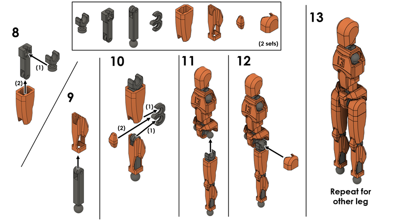 Dummy 13 – Version 1.0 | Koleksiyonluk 3D Baskı Figür