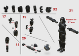 Dummy 13 X Darth Vader | Koleksiyonluk 3D Baskı Figür