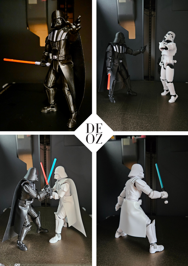 Dummy 13 X Darth Vader | Koleksiyonluk 3D Baskı Figür