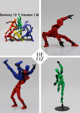 Dummy 13 – Version 1.0 | Koleksiyonluk 3D Baskı Figür
