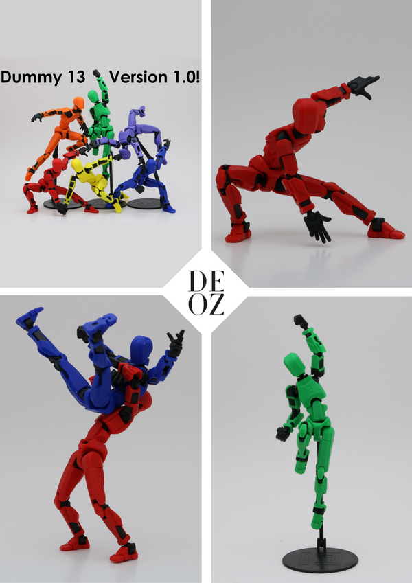 Dummy 13 – Version 1.0 | Koleksiyonluk 3D Baskı Figür