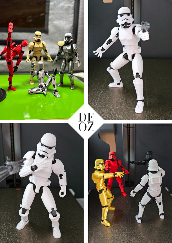 Dummy13 X StormTrooper | Koleksiyonluk 3D Baskı Figür