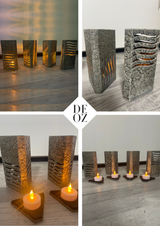 Beşinci Element Tealight & Gece Lambası – Dekoratif