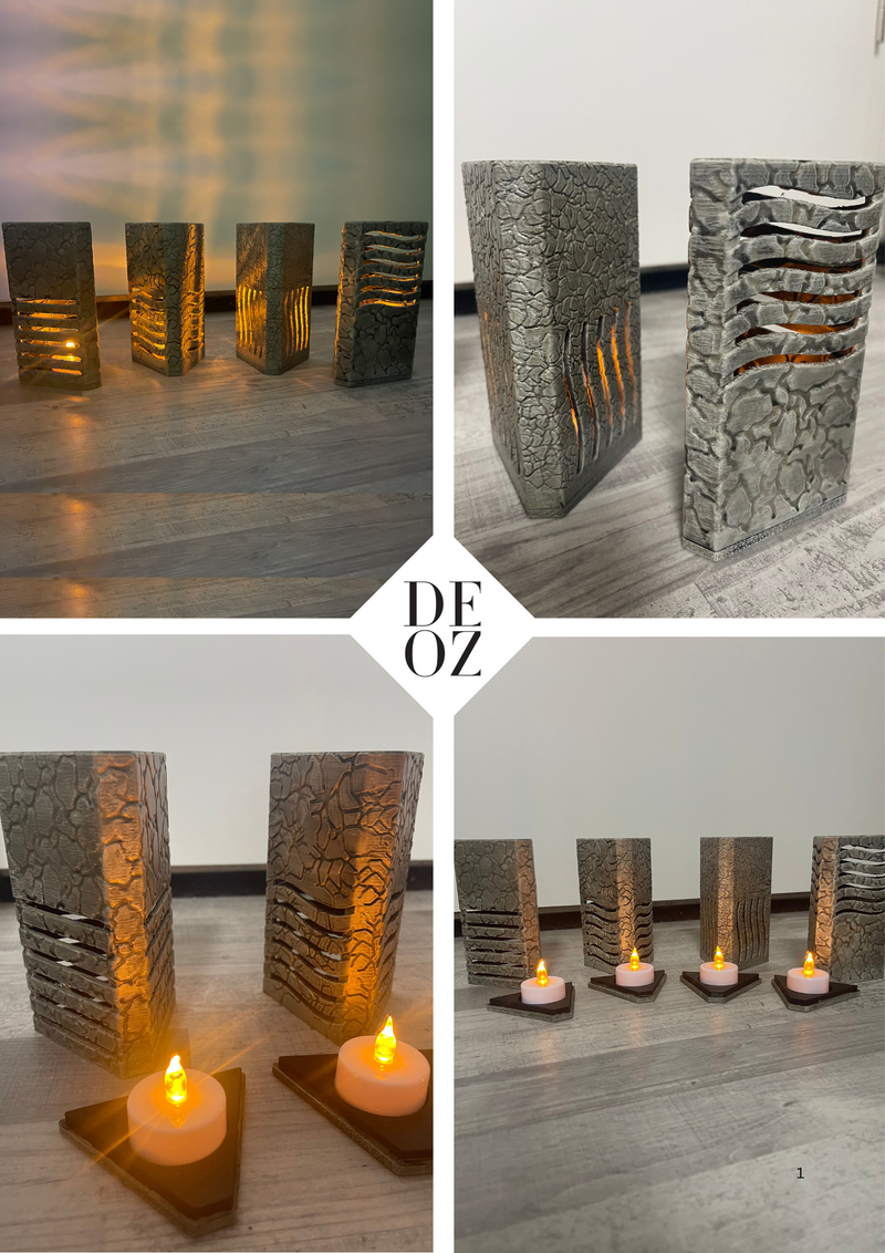 Beşinci Element Tealight & Gece Lambası – Dekoratif