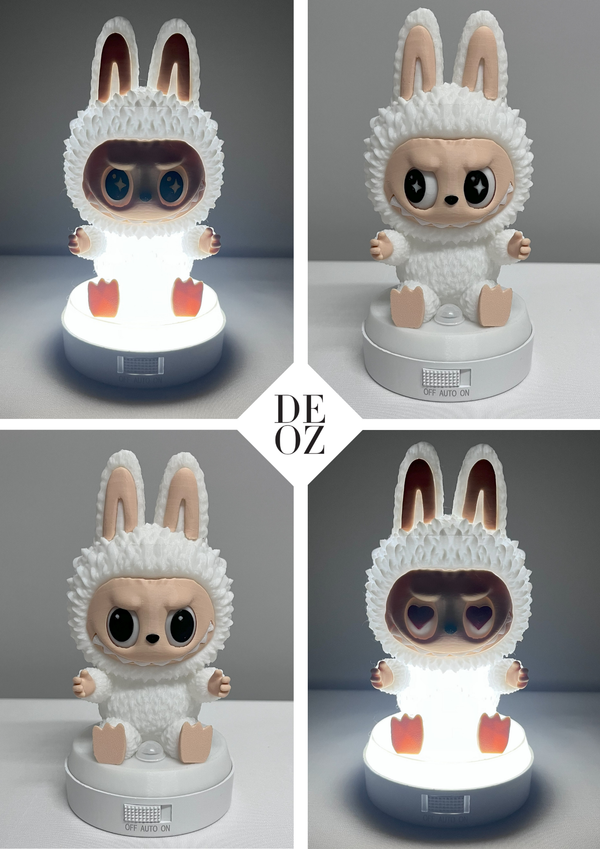 Labubu Gece Lambası | Dekoratif Işık & Masa Aksesuarı