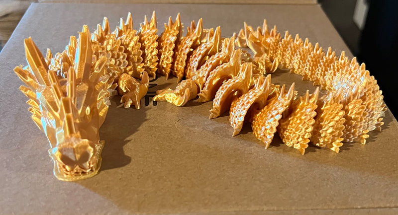 Articulated Toothblade Dragon - Eklemleri Oynayan Koleksiyonluk Ejderha Figür